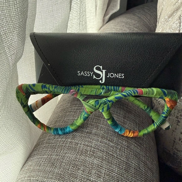 Sassy Jones Accessories - Sassy Jones Multicolor Patterned Glasses